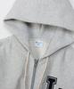 Parka Long Sleeve COTTON USA Zip Hooded Sweatshirt Silver Gray [Champion] 11.5oz Reverseweave(R) REVERSWEAVE(R) C3-Y110 Men's