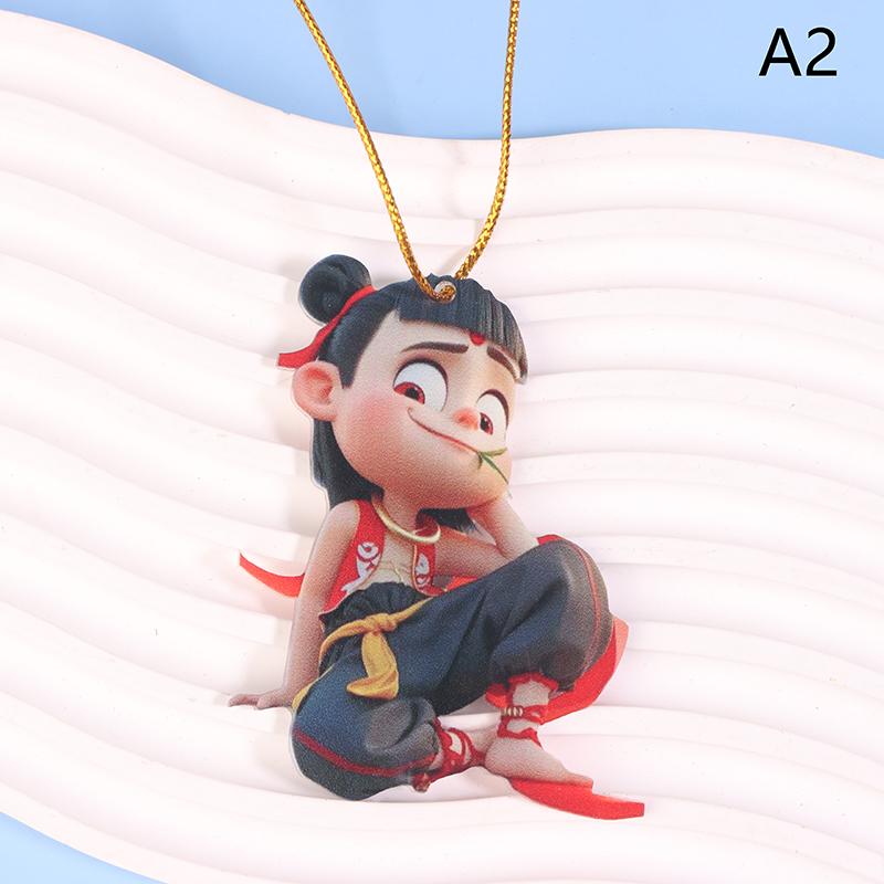 

Акриловый кулон для зеркала заднего вида автомобиля Кавайный кулон для сумки Мультяшная анимация Высококачественная цепочка Украшение