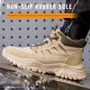 Safety Shoes Men Work Boots Steel Toe Shoes Anti Scald Welding Boots Male Anti Smashing Anti Piercing Work Sneakers Safety Boots