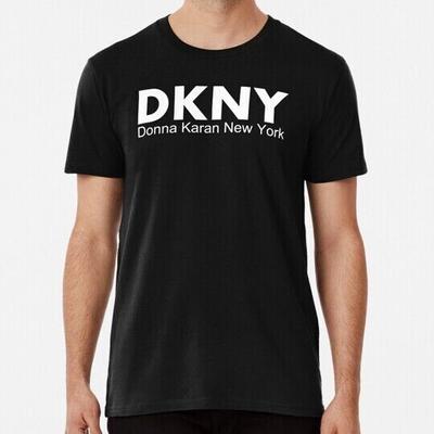 Dkny Logotyp Vit S till 5XL Tillverkad i USA T-shirt Unisex T-shirt