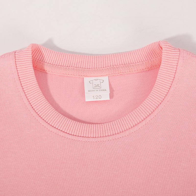 Zirunking 2026 Winter Spring Hoodies Pullovers Kids Boys Girls Round Neck Sweater Comfortable  Sweatshirt Children's Clothing KXINKIDW