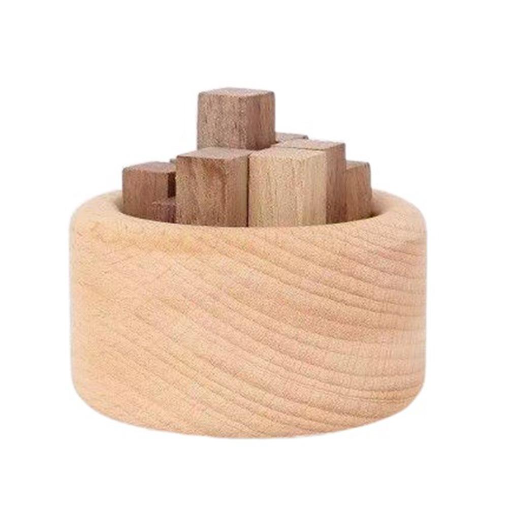 Refillable Wooden Essential Oil Diffusers DIY Fireless Aromatherapy Diffuser  Home Decoration