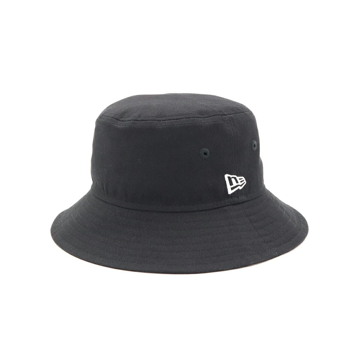 

Детская панама черная KIDS BKT01 BLK WHI 25J [New Era] M/L чёрный