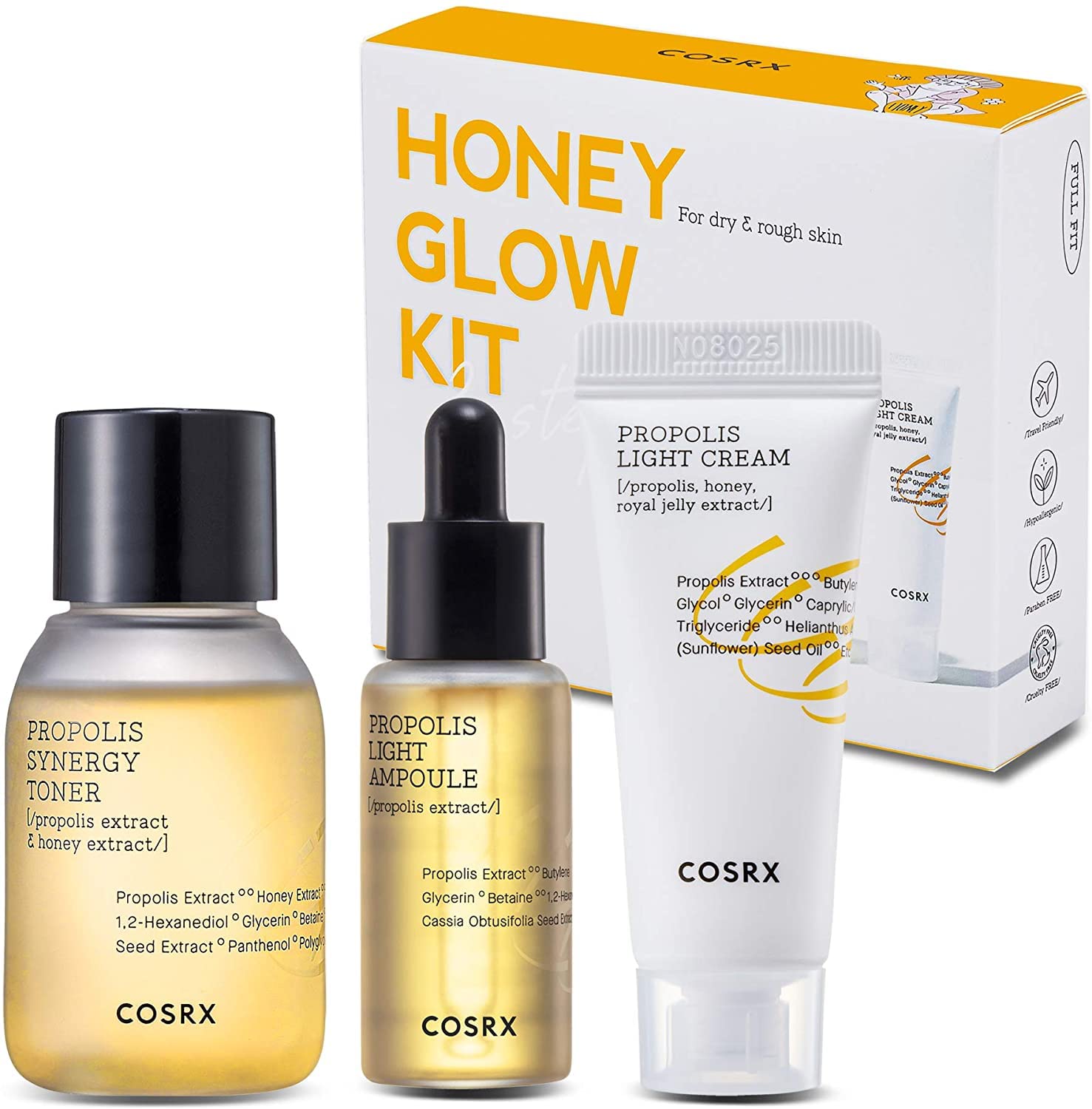 

COSRX Honey Glow Kit 3steps AUTHENTIC STORE