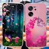 For Xiaomi 13T Pro Case Luxury Painted Back Cover Clear Silicone Phone Case For Xiaomi Mi 13T Pro 13TPro Soft Fundas 6.67'' Bags