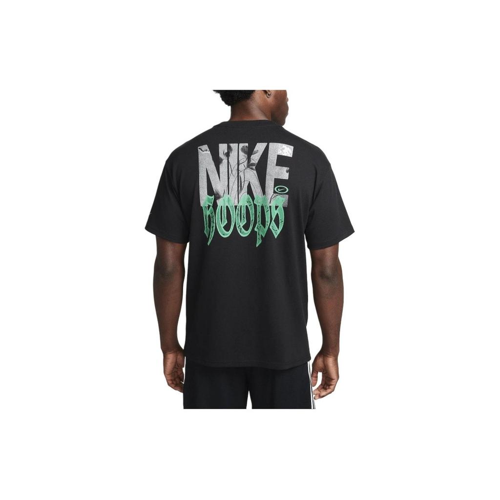 Nike Printed Graphic Casual Short-Sleeve T-Shirt for Men In Black