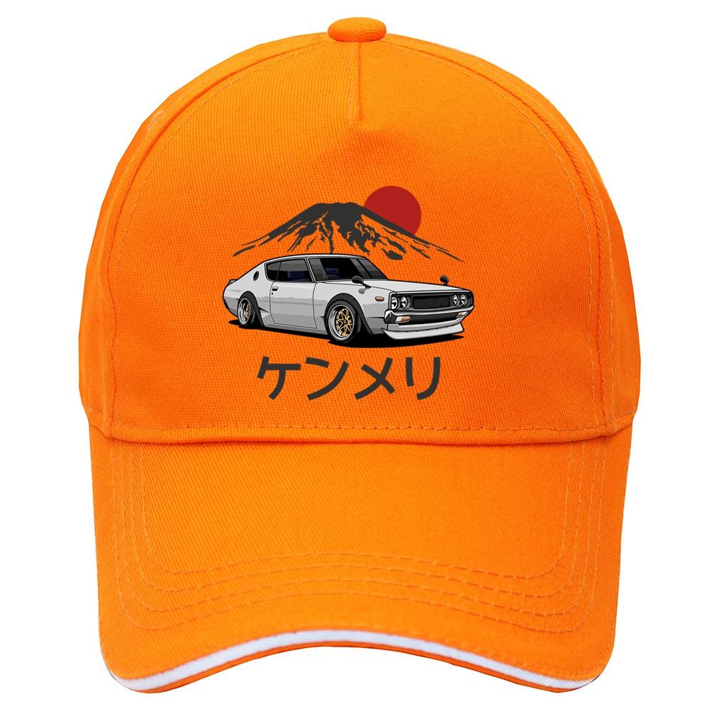 2023 Cars Graphic Unisex's Hat Car GTR TShirt Skyline Japanese Car Stylish Brand Women Unisex Cap Baseball Unisex's Hip Hop Cap Hats