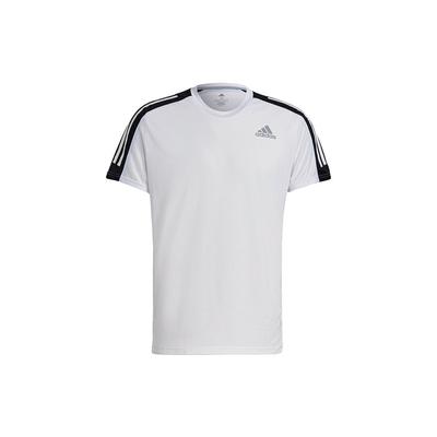 Own The Run Koszulka z krótkim rękawem do biegania Męskie Góry Białe GM1596