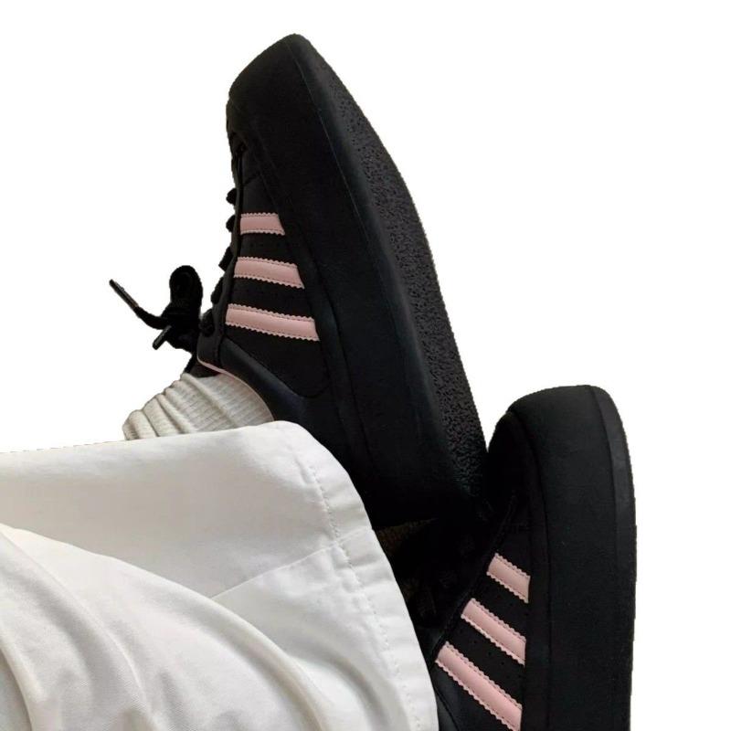Niche shell head black board shoes women's spring new platform leisure sports big head doll shoes high value