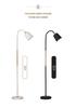 Nordic LED Floor Lamp with Remote Control - Dimmable, Modern Design for Living Room, Bedroom, or Study