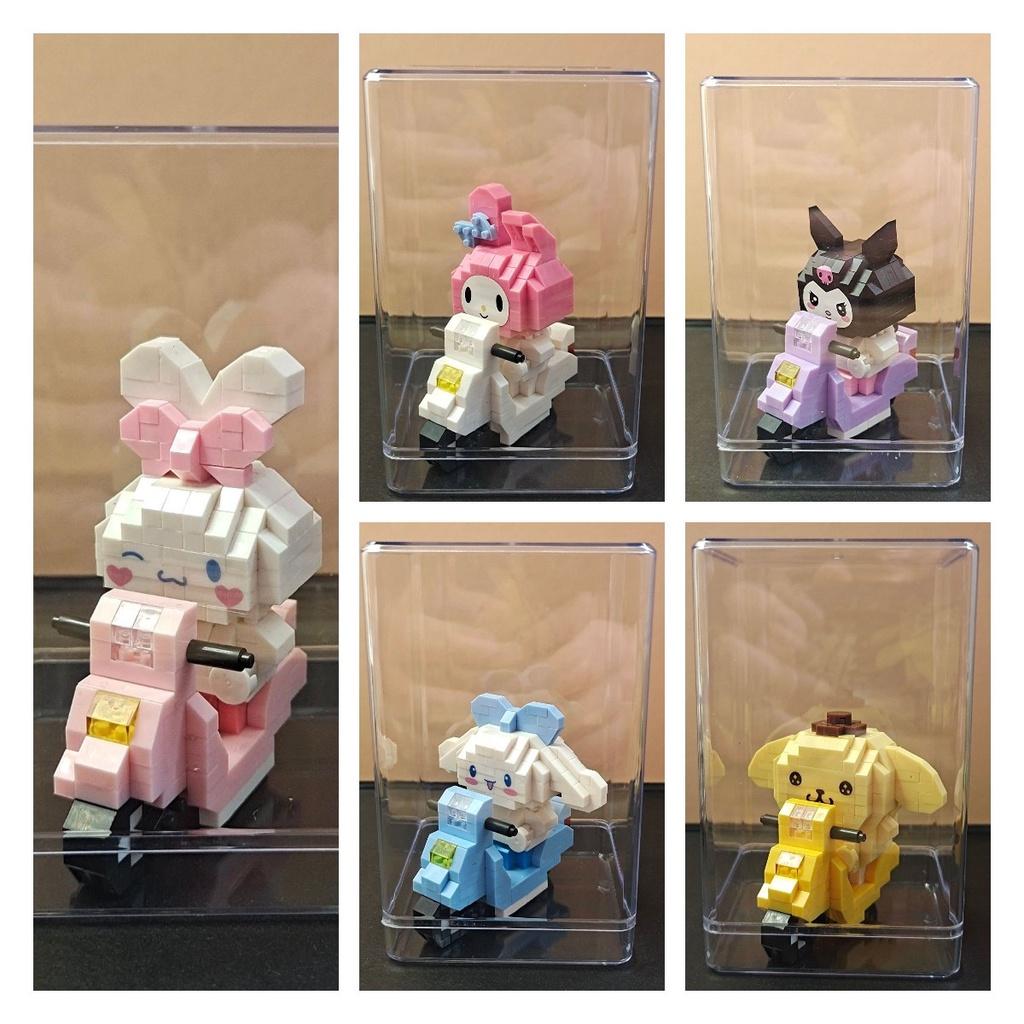 Miniature Building Blocks Bike Rides With Cute Characters