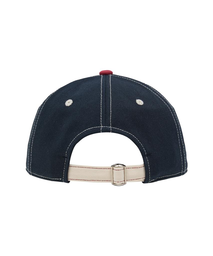 WAIKEI K Logo Applique Cap Navy