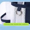 Foldable Handheld Mesh  Beach Bag Breathable Swimming Handbag Portable Toiletry Tote Bag  Travel