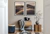 Picture posters In a frame 53x73cm Diptych Set of 2 pictures Desert Boho P2169