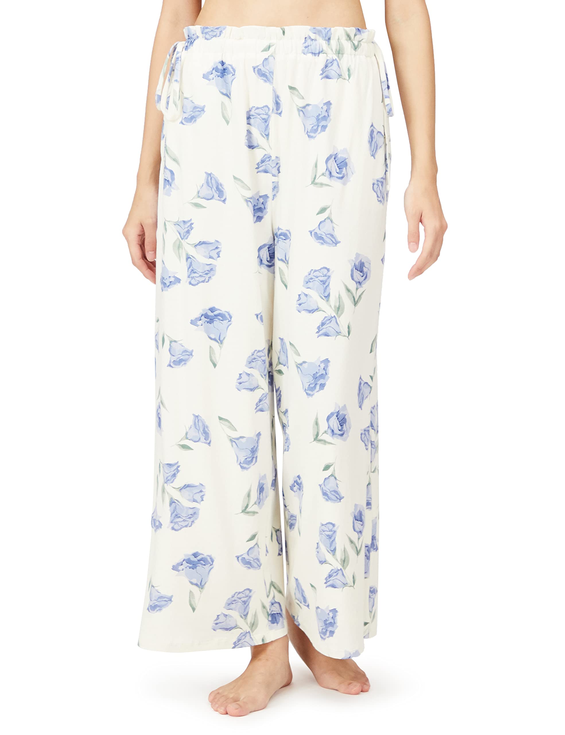 

Gelato Pique Lisianthus Floral Print Long Pants PWCP225316 BLU F Women s синий