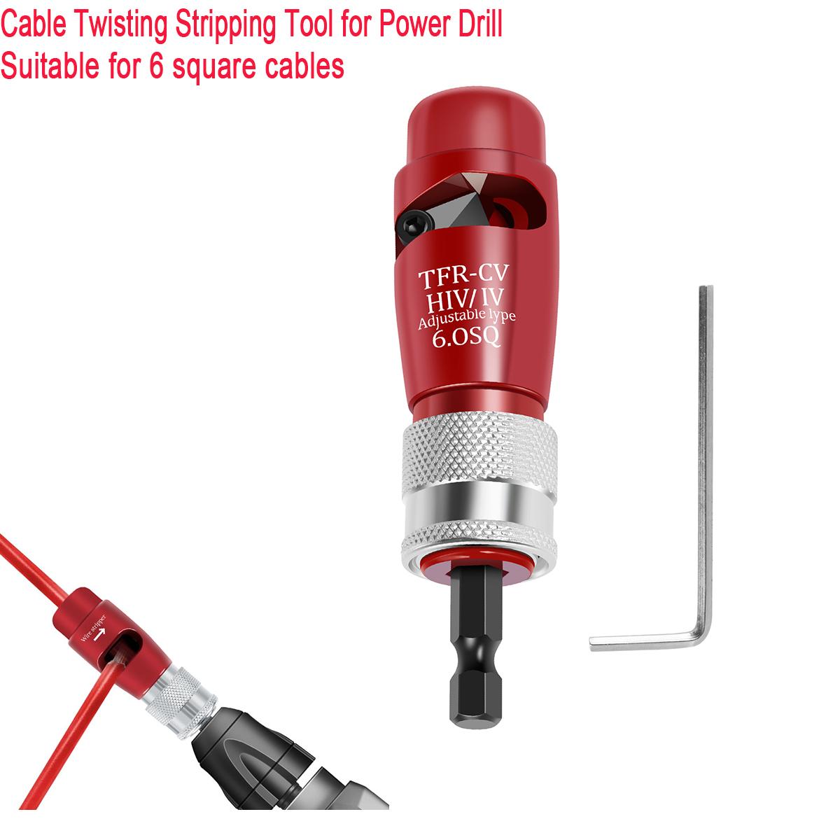 

2 в 1 ручной инструмент для зачистки проводов, электрический станок для зачистки кабеля, ручной вращающийся инструмент для зачистки проводов 2-20 мм, инструмент для зачистки кабеля