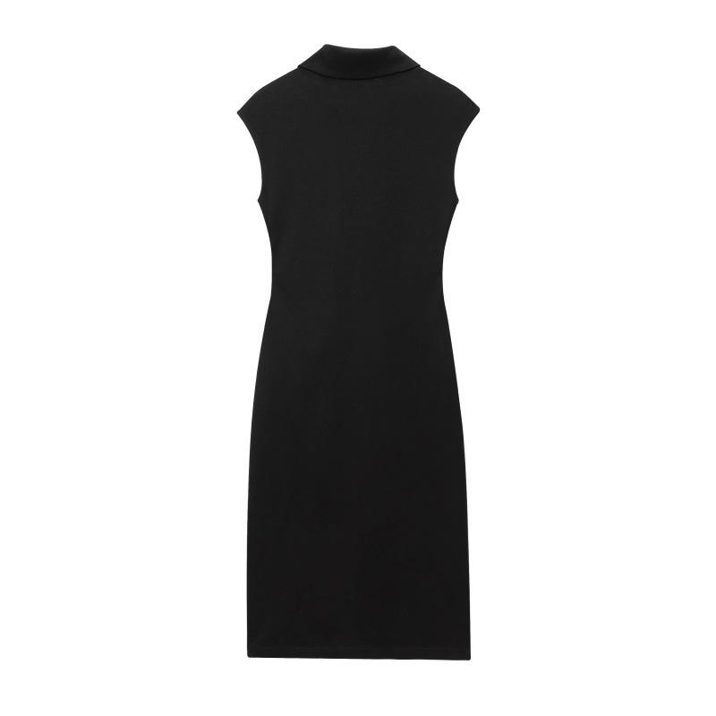 2025 Summer Design: Women's Strapless Poplin Sleeveless Dress 3644