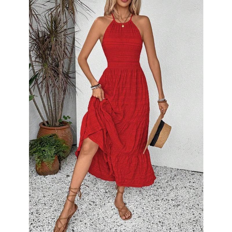 New in Summer, Women's Neck and Backless Long Connection