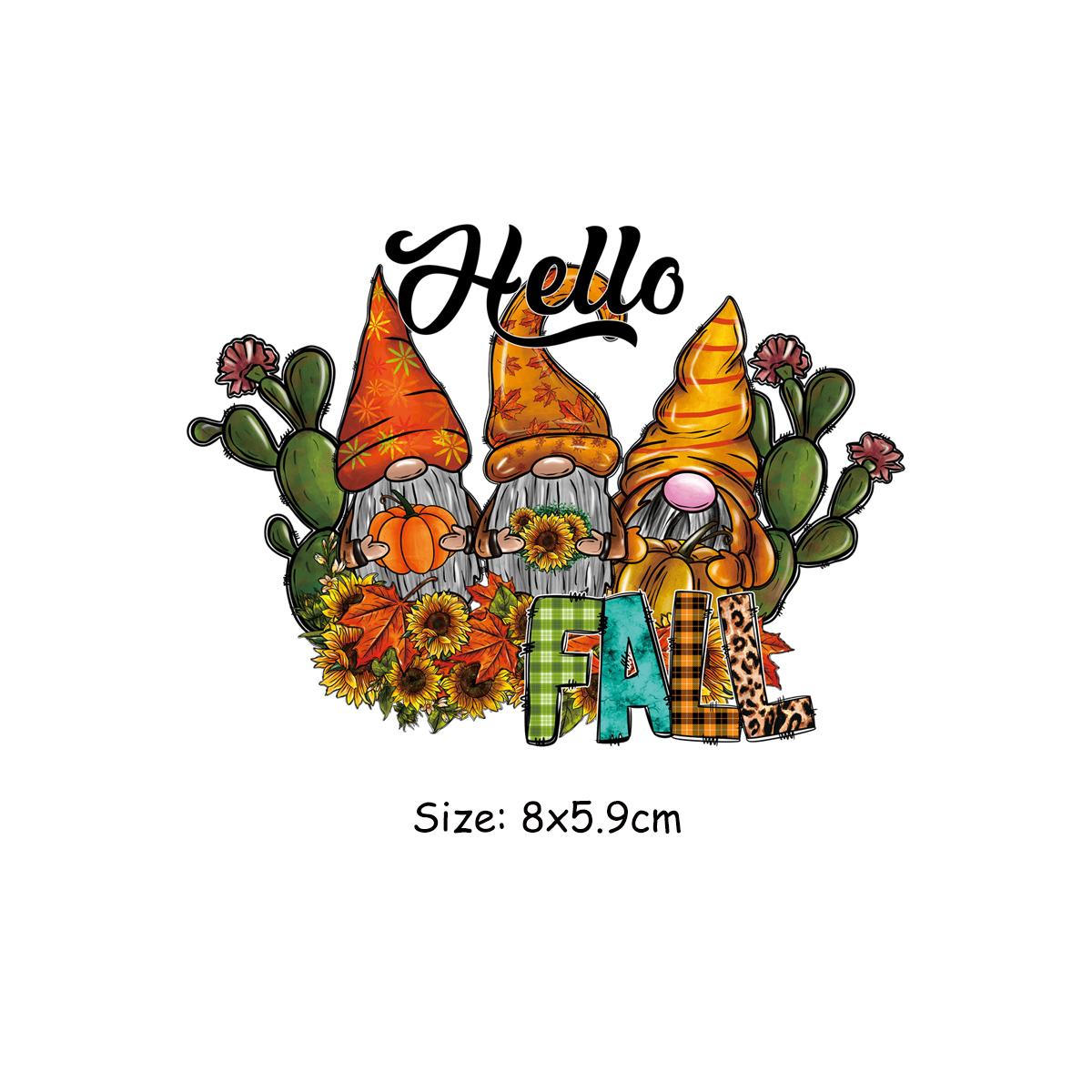 

Осенние наклейки с утюгом на переводах, осенние толстовки с термопрессом, футболка с аппликацией, наклейки для одежды «сделай сам», нашивки для одежды