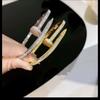 2 Pezzi Lusso Leggero Moda Braccialetto per Unghie Coppia Fibbia Gioielli Ins di Alta Gamma Semplice