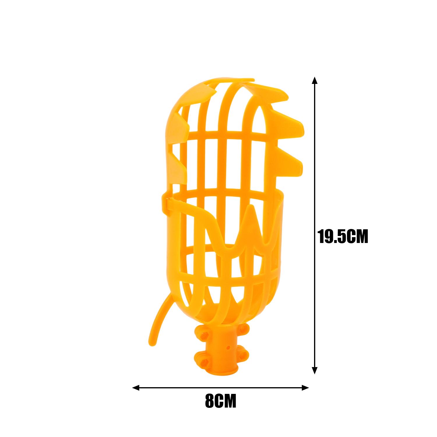 

1/4Pcs Fruit Picker Harvest Basket Plastic Garden Fruit Picking Spoon Tool for Peach Cherries Apples Garden Harvesting Equipment 1PC