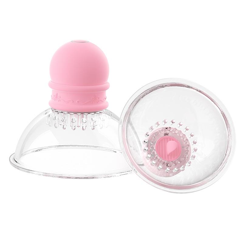 Nipple Suckers Rotating Breast Stimulation Pump Bra Massager Nipple Suction Cup Famale Masturbador Vibrator Sex Toys for Women