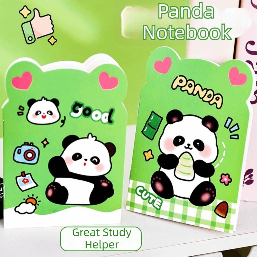 16Sheets Pocket Notebook Panda Notepad Cartoon Diary Book  Student