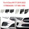 For Benz A Class Car Front Bumper Tow Hook Cover Cap Black For Benz Mercedes W177 2013-2018 A180 A200 A260 1778851900 1778856500