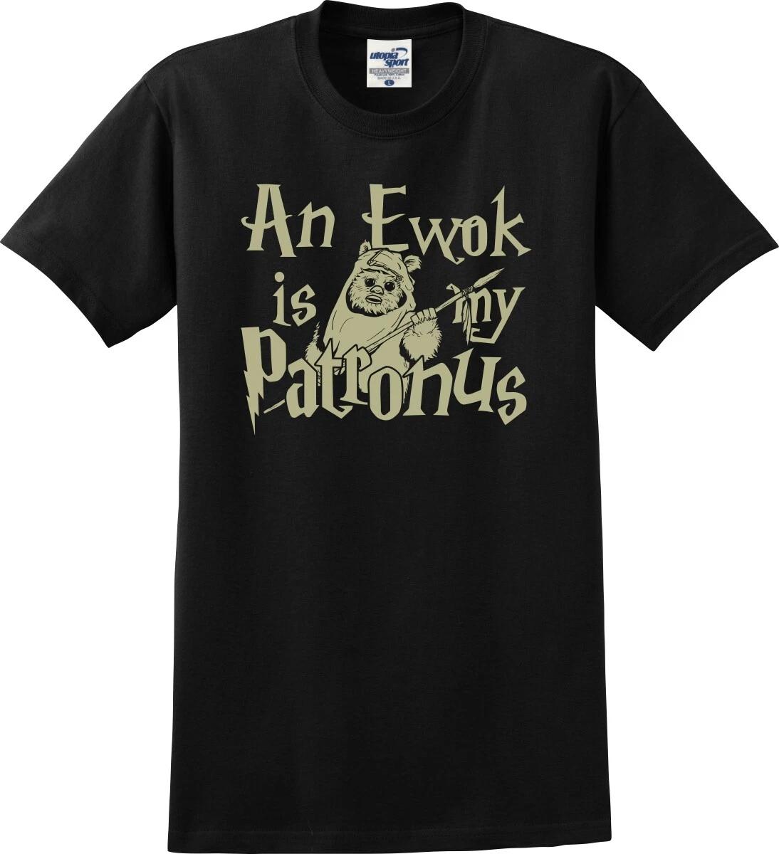 An Ewok Is My Patronus Funny T-Shirt (S-5X) L