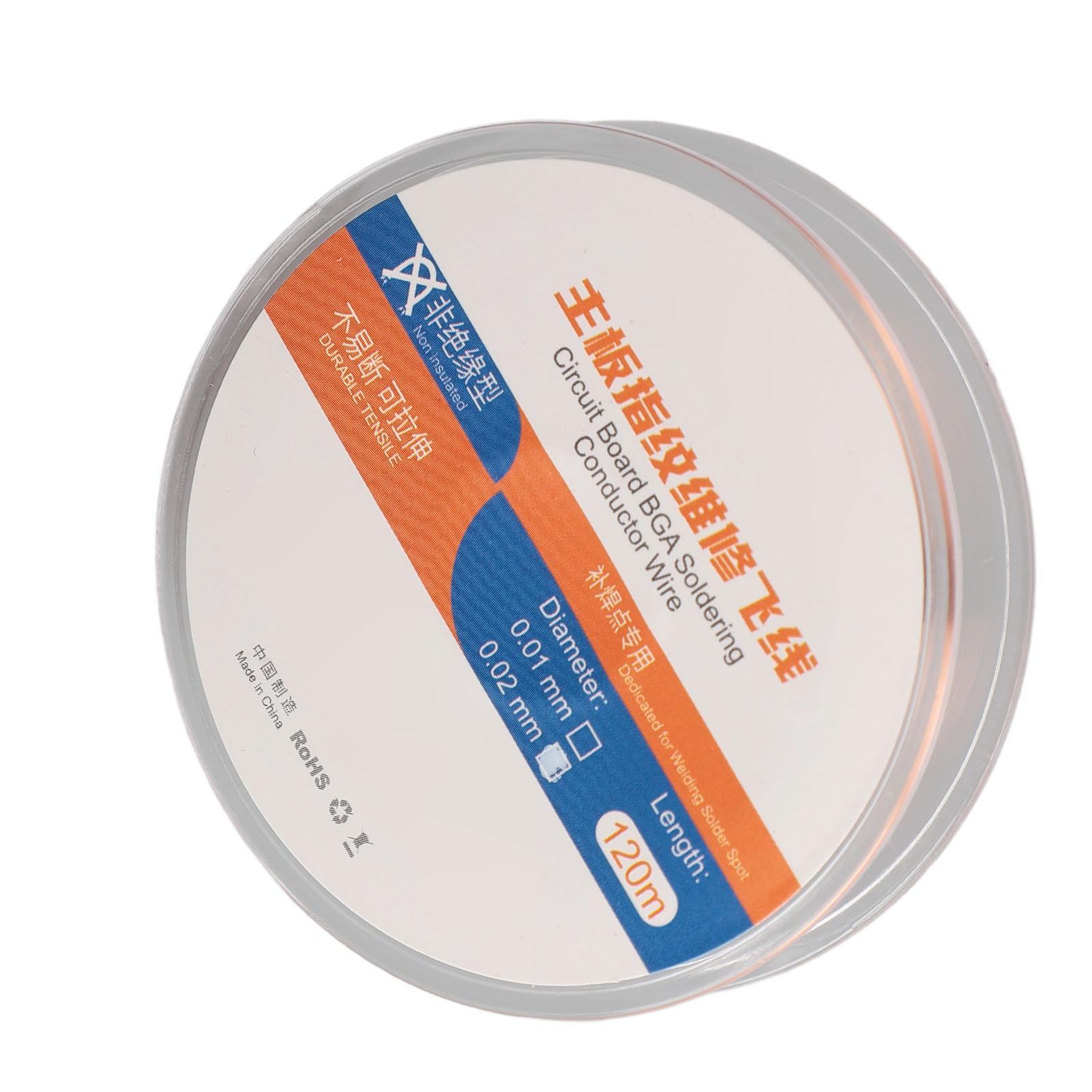 

Phone Chip Conduction Wire 120m Copper Phone Motherboard Soldering Wire for Welding Repair