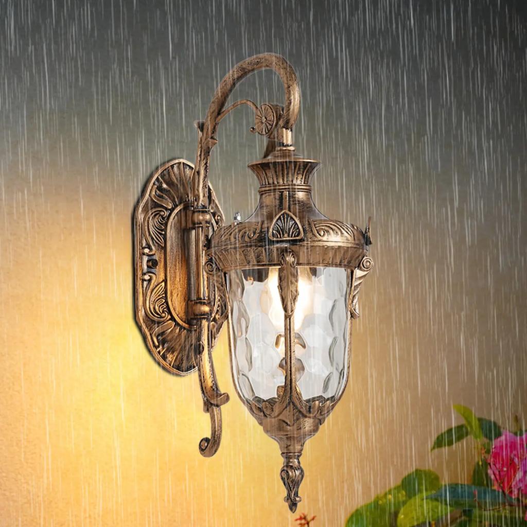 Outdoor Wall Sconce Light Waterproof Die-Cast Aluminum Lantern for Porch Garden Exterior 110V E26 outdoor lights