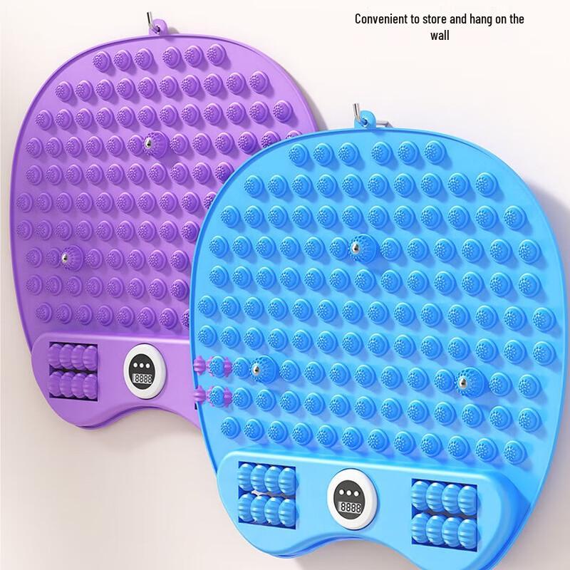 Acupressure Foot Massage Mat with Rollers