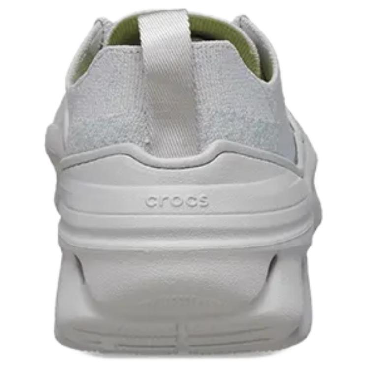 Crocs Round Toe Lace-Up Durable Low-Top Casual Shoes Unisex Casual Shoes Gray 210079-1RQ