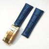Watch Band For Rolex SUBMARINER Yacht-Master DAYTONA GMT Crocodile Grain Leather Men's Strap Watch Accessories 20mm