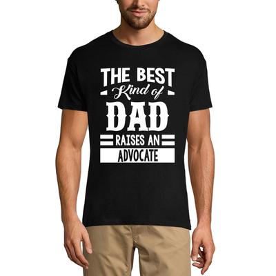 Grafisches Herren-T-Shirt „Dad Raises an Advocate“.