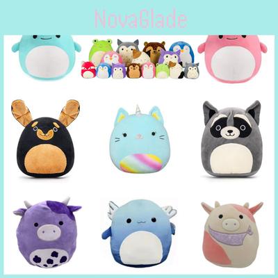 Przytulna pluszowa lalka Squishmallow aksolotl dla dzieci, prezent na Boże Narodzenie, urodziny