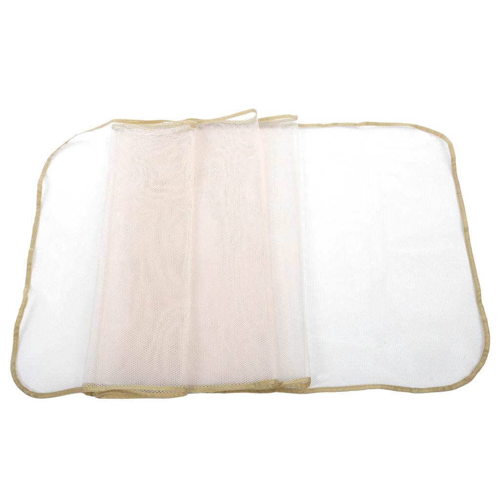 3 Meters Baby Safety Net Balcony Patio Stairs Railing Netting Guard for Indoor OutdoorApricot