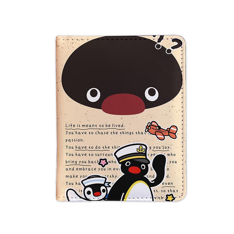 Pingu Pingwin Etui na Paszport i Torba na Dokumenty: Uroczy, Ochronny, Wielofunkcyjny Etui na Karty Podróżne