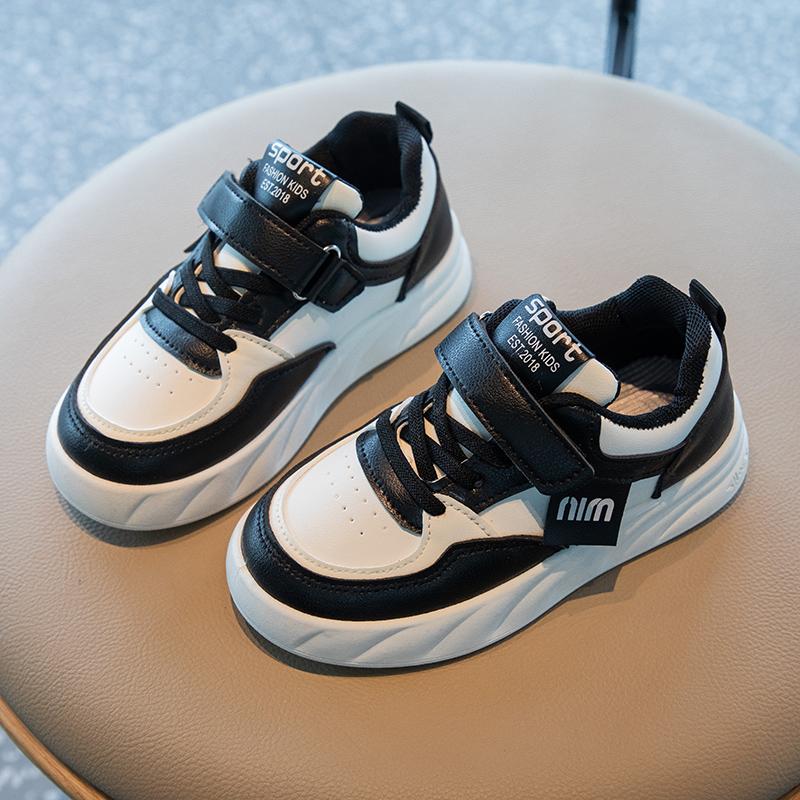 

Дитяче взуття Four Seasons з низьким верхом, дихаюче взуття для скейтбордингу, діти, учні, тренди, спортивні заняття для бігу, хлопчики та дівчата, зручні кросівки 37 чорний