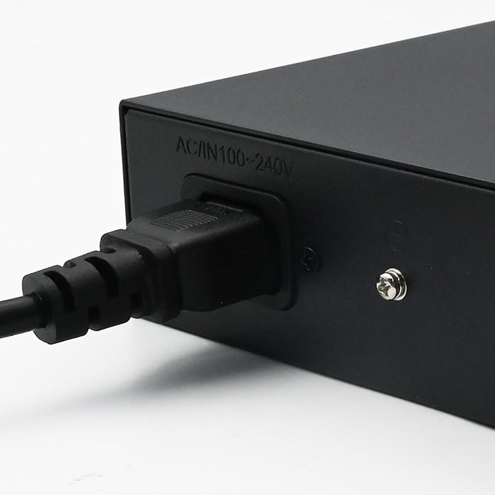 Gigabit Ethernet SWITCH PoE 16xRJ45 2xRJ45 2xSF