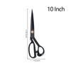 8-12 Inch Cutting Scissors Sewing Cutting Metal Large Scissors Leather Cloth DIY Sewing Supplies Household Thickening Scissors