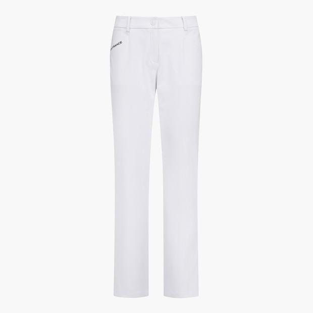 LECOQ GOLF Women'S Textured Lettering Point Slim Straight Pants (Gp322Lpt91)