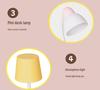 Cute Cat Night Light: Adjustable Soft Glow for Baby Feeding & Eye Protection