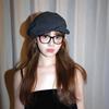 Adjustable Striped Berets Breathable Newsboy Cap New British Cap  for Women Girl
