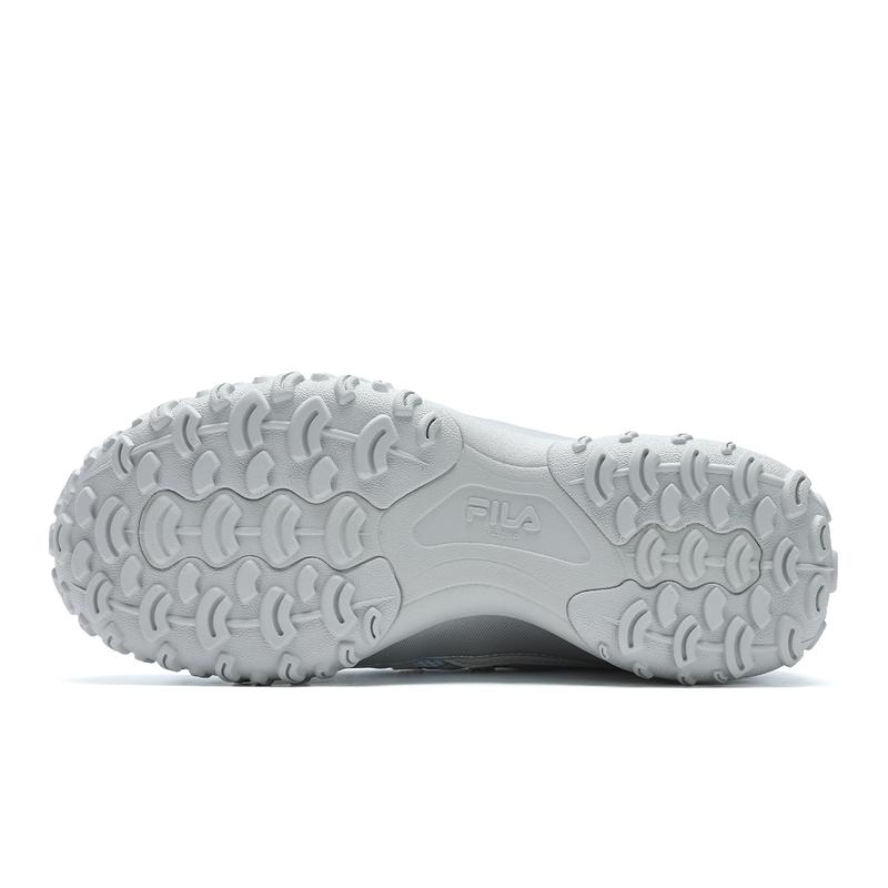 Fila Echappe Ballettschuhe Weich Bequem Langlebig Atmungsaktiv Niedriger Schaft Dad Shoes Damenschuhe Silber-Grau F12W432126FOS