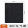 3D Tile Brick Wall Sticker Self-adhesive Waterproof Foam Wallpaper 10 Pcs 35x30cm