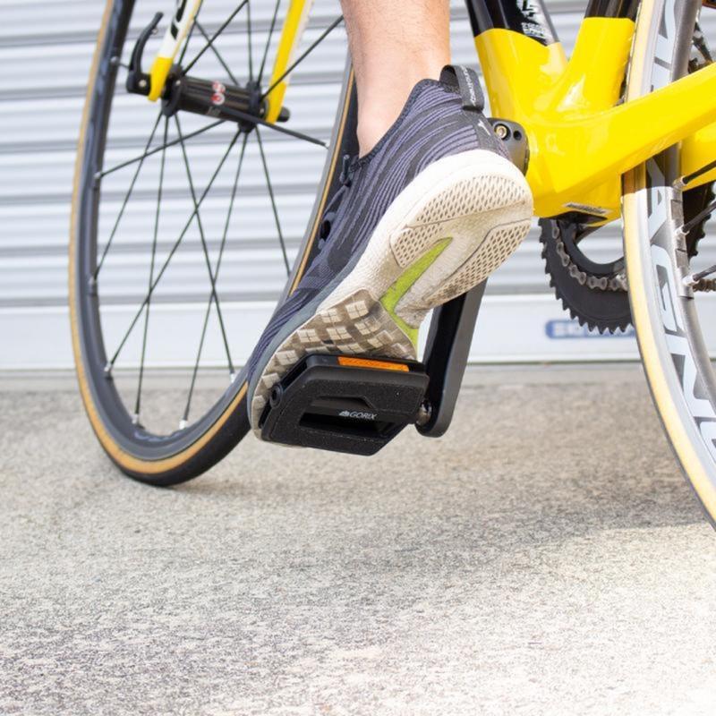 Reflective Sheet Safety Cycling Pedals Nonslip Road Bicycles Pedals with Sandpaper Surfaces Mountain Bicycles Pedals