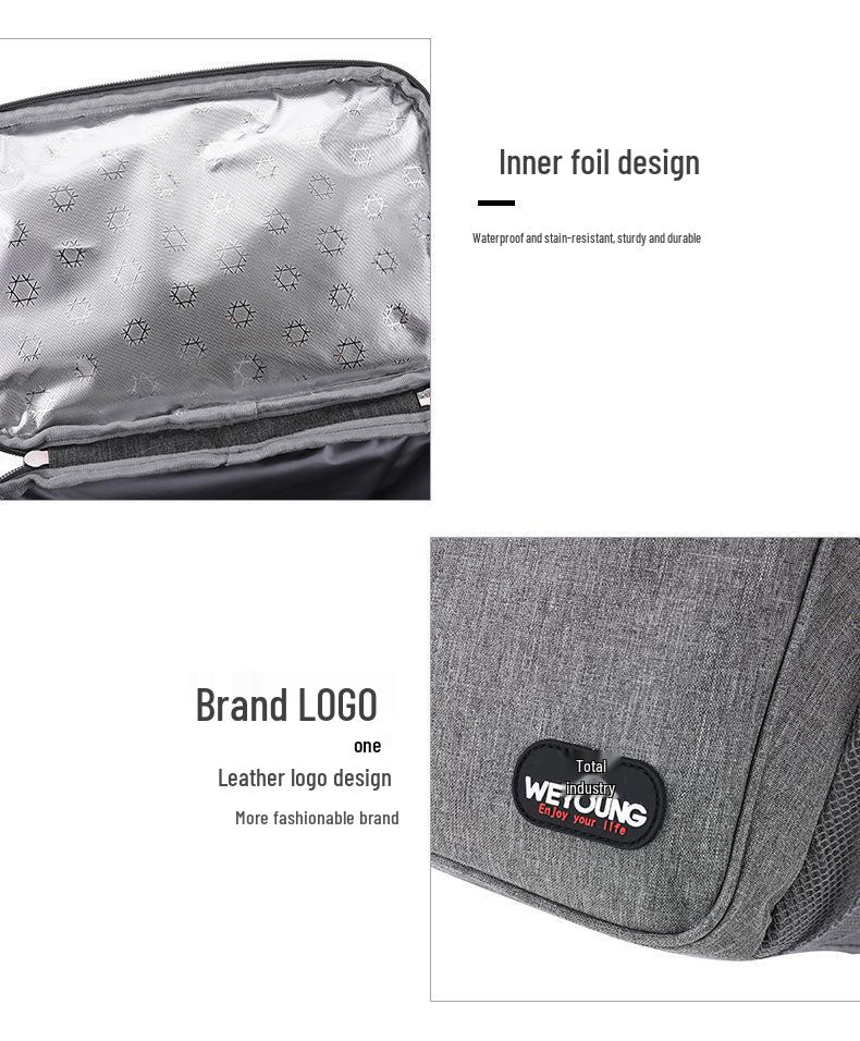 Insulated Double-Shoulder Leak-Proof Cooler Backpack for Outdoor Picnics
