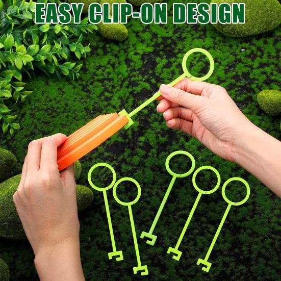 10 Stück Tontaubenhaken Schwerlast Witterungsbeständiger Kunststoff Tontaubenhalter Outdoor Schießübung Hängender Zielaufhänger