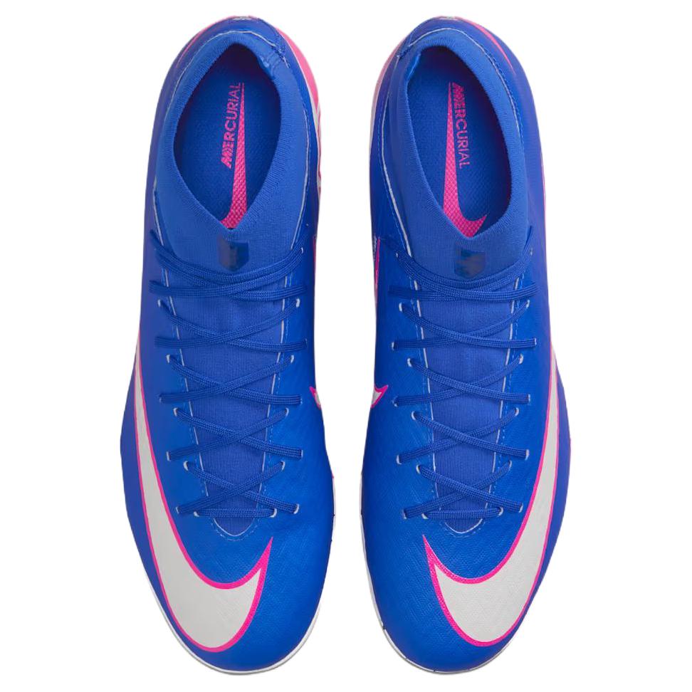 Nike Zoom Mercurial Vapor 16 Pro TF High Racer Blue Unisex Cleats White FQ8331-446
